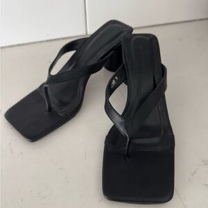 Black princess polly heels